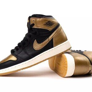 UNRELEASED Size 11 Men's Air Jordan 1 Retro High OG “Metallic Gold" (Ships Now)